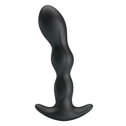 Черный анальный стимулятор простаты с вибрацией Special Anal Massager - 14,5 см. - Baile - в Рязани купить с доставкой