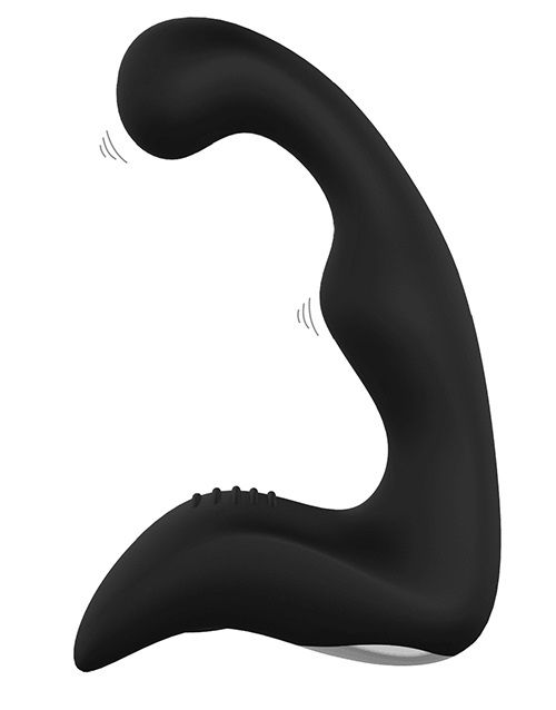 Чёрный перезаряжаемый массажёр простаты BOOTY PLEASER - Dream Toys - в Рязани купить с доставкой