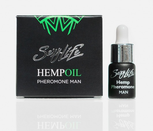 Мужские духи с феромонами Sexy Life HEMPOIL man - 5 мл. -  - Магазин феромонов в Рязани