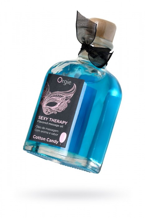 Массажное масло Orgie Lips Massage со вкусом сахарной ваты - 100 мл. - ORGIE - купить с доставкой в Рязани