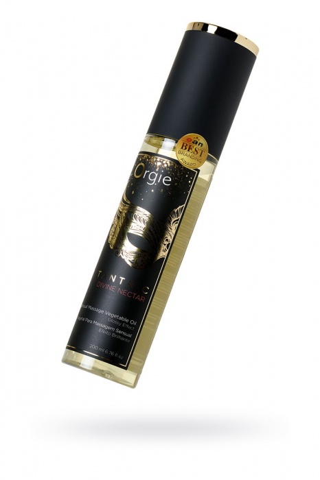 Растительное массажное масло Orgie Tantric Divine Nectar - 200 мл. - ORGIE - купить с доставкой в Рязани