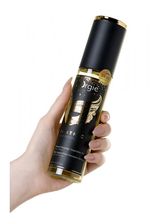 Растительное массажное масло Orgie Tantric Love Ritual - 200 мл. - ORGIE - купить с доставкой в Рязани