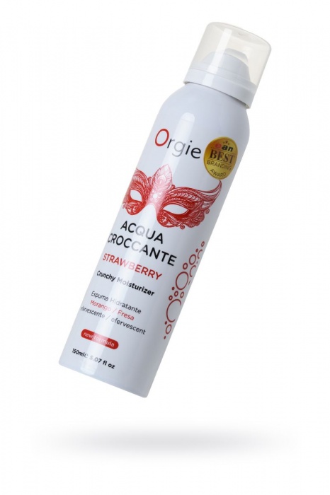 Шипучая увлажняющая пена для чувственного массажа Orgie Acqua Croccante - 150 мл. - ORGIE - купить с доставкой в Рязани