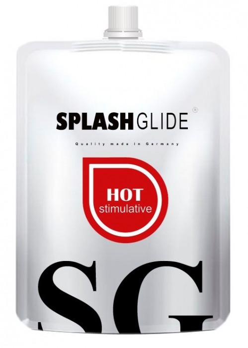 Возбуждающий лубрикант на водной основе Splashglide Hot Stimulative - 100 мл. - Splashglide - купить с доставкой в Рязани