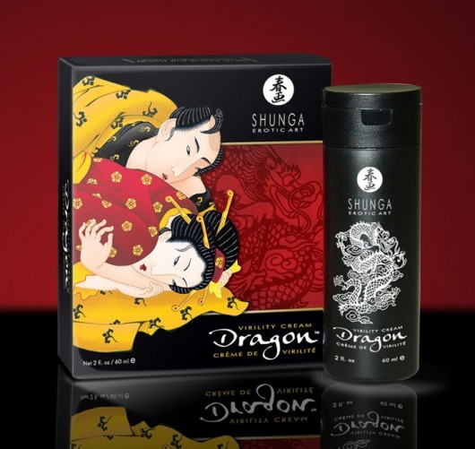 Интимный мужской крем  Дракон - Shunga - купить с доставкой в Рязани