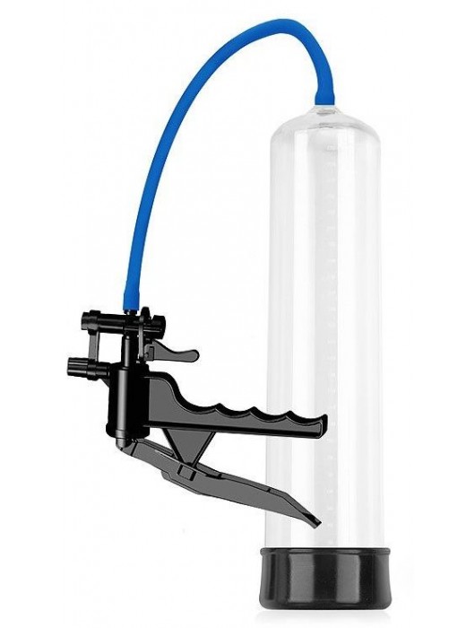 Прозрачная вакуумная помпа Sex Expert с ручным насосом - Sex Expert - в Рязани купить с доставкой