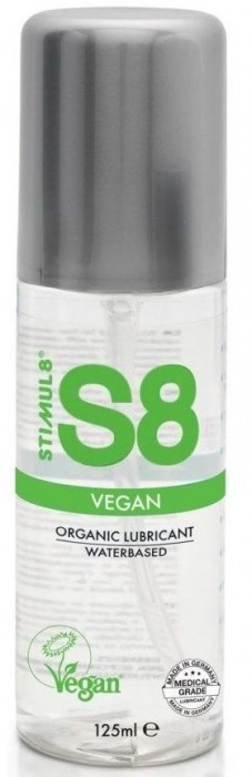 Веганский лубрикант на водной основе S8 Vegan Lube - 125 мл. - Stimul8 - купить с доставкой в Рязани