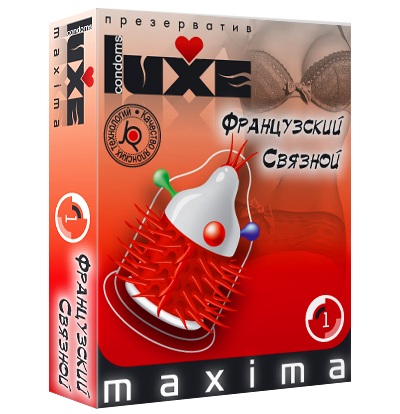 Презерватив LUXE Maxima  Французский связной  - 1 шт. - Luxe - купить с доставкой в Рязани