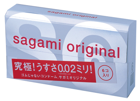 Ультратонкие презервативы Sagami Original - 6 шт. - Sagami - купить с доставкой в Рязани