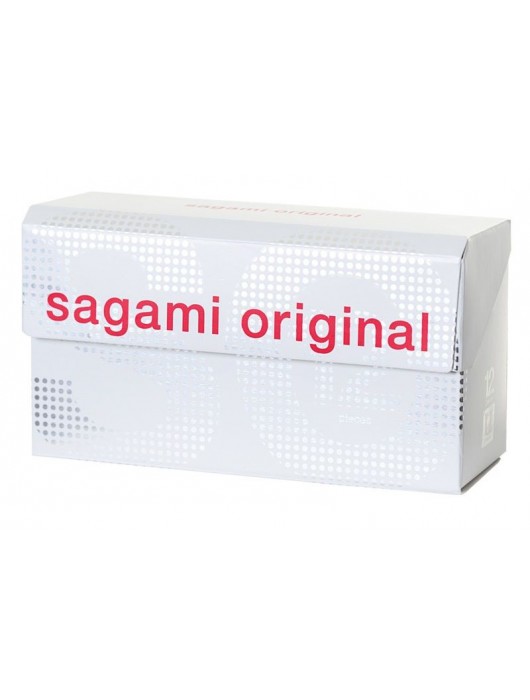 Ультратонкие презервативы Sagami Original - 12 шт. - Sagami - купить с доставкой в Рязани