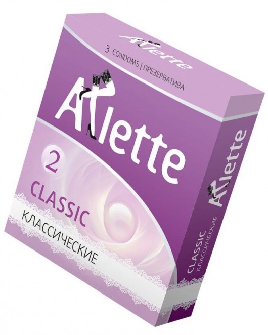 Классические презервативы Arlette Classic - 3 шт. - Arlette - купить с доставкой в Рязани