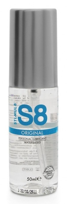 Универсальный лубрикант на водной осноdе S8 Original Lube - 50 мл. - Stimul8 - купить с доставкой в Рязани
