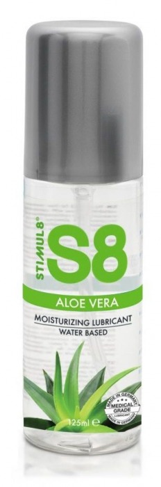 Лубрикант на водной основе S8 Aloe Vera Lube - 125 мл. - Stimul8 - купить с доставкой в Рязани