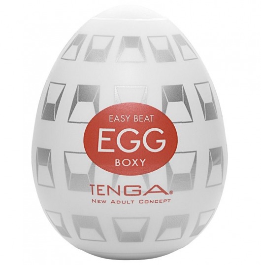 Мастурбатор-яйцо EGG Boxy - Tenga - в Рязани купить с доставкой
