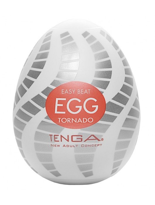 Мастурбатор-яйцо EGG Tornado - Tenga - в Рязани купить с доставкой