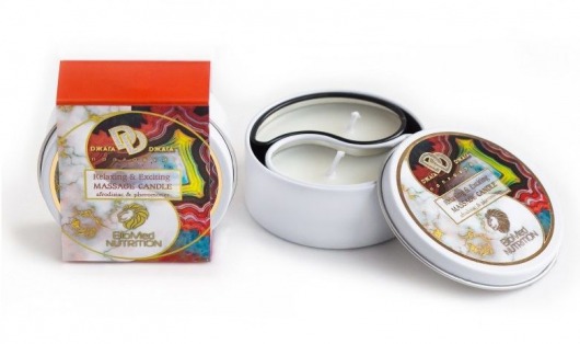 Массажная свеча  Фруктовая фантазия - БиоМед - купить с доставкой в Рязани