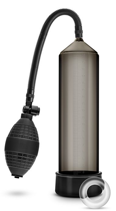 Черная вакуумная помпа VX101 Male Enhancement Pump - Blush Novelties - в Рязани купить с доставкой