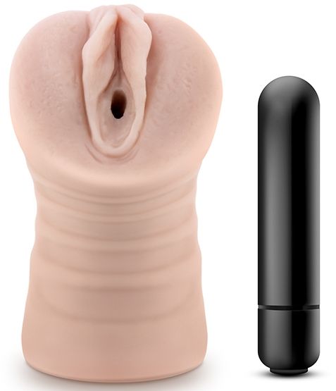 Телесный мастурбатор-вагина Rain - Blush Novelties - в Рязани купить с доставкой