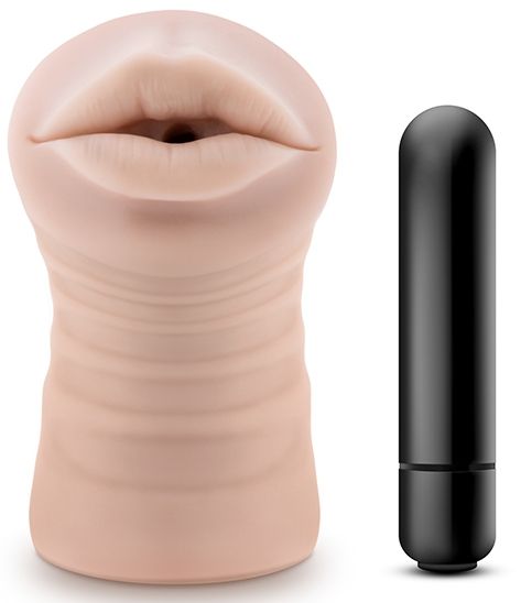Телесный мастурбатор-ротик Skye - Blush Novelties - в Рязани купить с доставкой