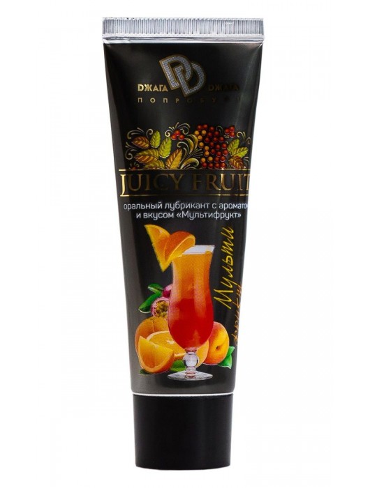 Интимный съедобный лубрикант JUICY FRUIT с ароматом фруктов - 30 мл. - БиоМед - купить с доставкой в Рязани