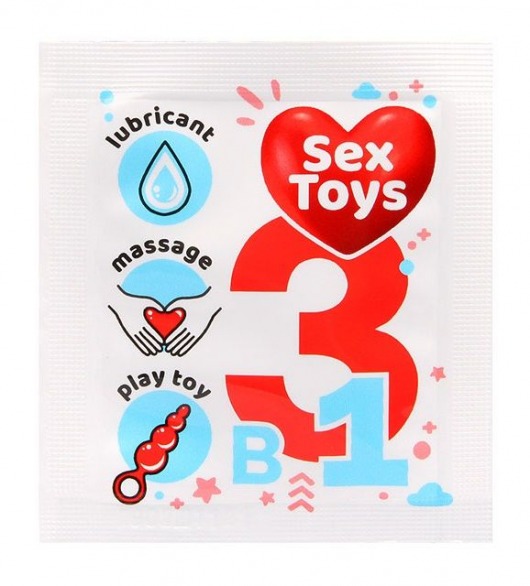 Гель-лубрикант на водной основе Sex Toys - 4 гр. - Биоритм - купить с доставкой в Рязани