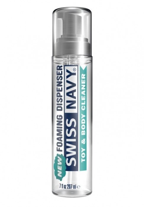 Очищающая пенка для игрушек и тела Swiss Navy Toy   Body Cleaner Foamer - 207 мл. - Swiss navy - купить с доставкой в Рязани