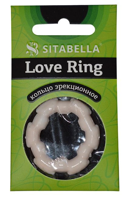 Фигурное эрекционное кольцо из киберкожи - Sitabella - в Рязани купить с доставкой