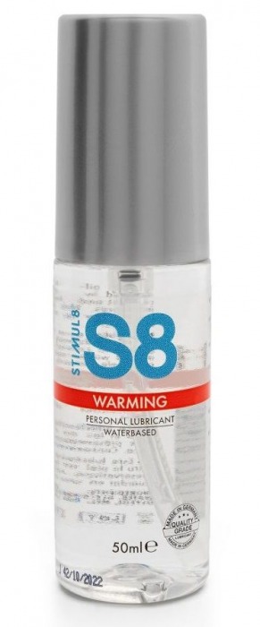 Cогревающий лубрикант на водной основе Stimul8 Warming Lube - 50 мл. - Stimul8 - купить с доставкой в Рязани