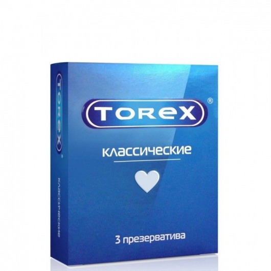 Гладкие презервативы Torex  Классические  - 3 шт. - Torex - купить с доставкой в Рязани