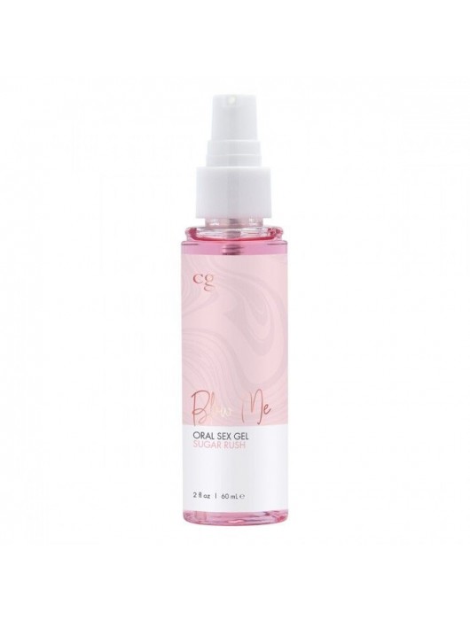 Гель для орального секса Sugar Rush с ароматом сладкой ваты - 60 мл. - CG - купить с доставкой в Рязани