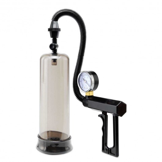 Черная мужская помпа PISTOL-GRIP POWER - Pipedream - в Рязани купить с доставкой