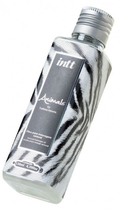 Массажное масло ANIMALS by Fatima Moura с возбуждающим эффектом - 130 мл. - INTT - купить с доставкой в Рязани