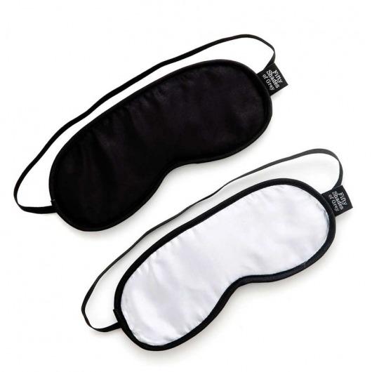 Набор из двух масок на глаза Soft Blindfold Twin Pack - Fifty Shades of Grey - купить с доставкой в Рязани