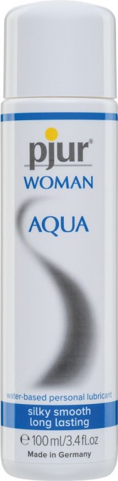 Лубрикант на водной основе pjur WOMAN Aqua - 100 мл. - Pjur - купить с доставкой в Рязани