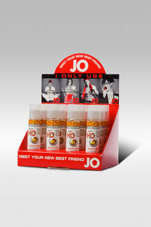 Лубрикант с ароматом персика JO Flavored Peachy Lips - 30 мл. - System JO - купить с доставкой в Рязани