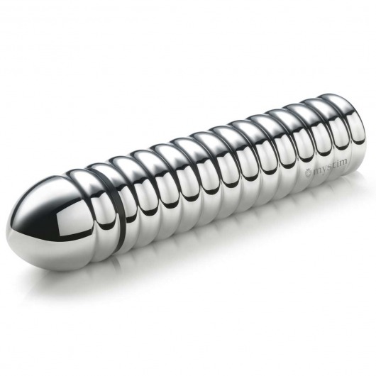 Рельефный фаллос для интенсивного электросекса Groovey George - 20 см. - MyStim - купить с доставкой в Рязани