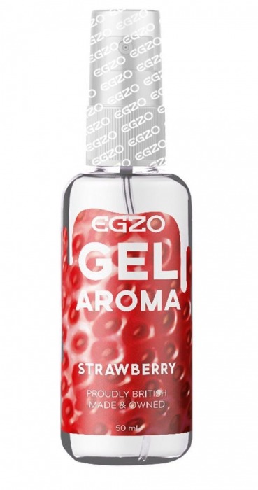Интимный лубрикант EGZO AROMA с ароматом клубники - 50 мл. - EGZO - купить с доставкой в Рязани