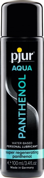 Лубрикант на водной основе с пантенолом pjur AQUA Panthenol - 100 мл. - Pjur - купить с доставкой в Рязани