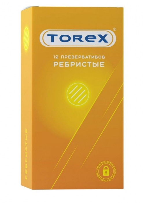Текстурированные презервативы Torex  Ребристые  - 12 шт. - Torex - купить с доставкой в Рязани