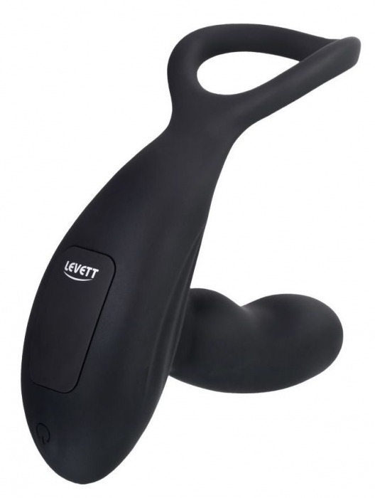 Черный стимулятор простаты Maud с вибрацией - Levett - в Рязани купить с доставкой