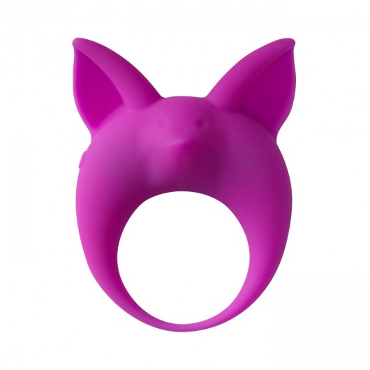 Фиолетовое эрекционное кольцо Kitten Kyle - Lola Games - в Рязани купить с доставкой