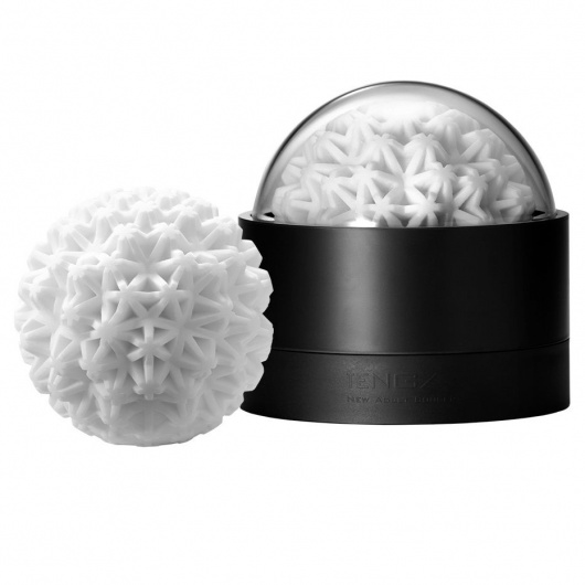 Белый мастурбатор Tenga Geo Coral - Tenga - в Рязани купить с доставкой