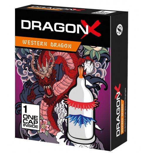 Презерватив Sitabella Dragon WESTERN с усиками - Sitabella - купить с доставкой в Рязани