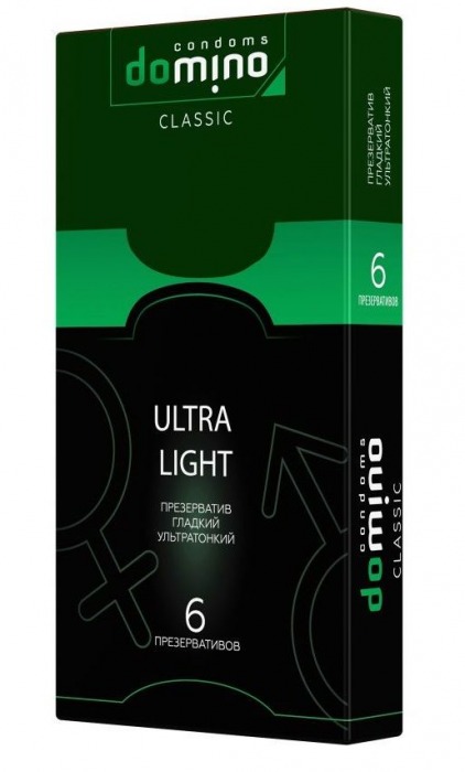 Супертонкие презервативы DOMINO Ultra Light - 6 шт. - Domino - купить с доставкой в Рязани