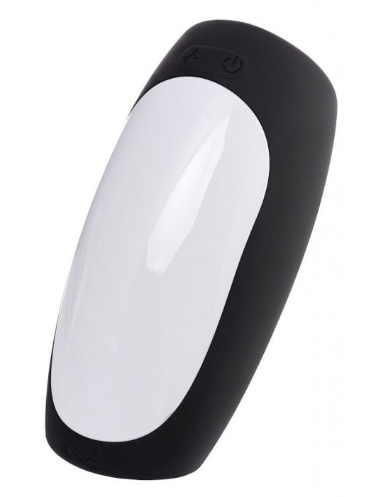 Черно-белый перезаряжаемый мастурбатор Erotist Hailstorm - Erotist Adult Toys - в Рязани купить с доставкой