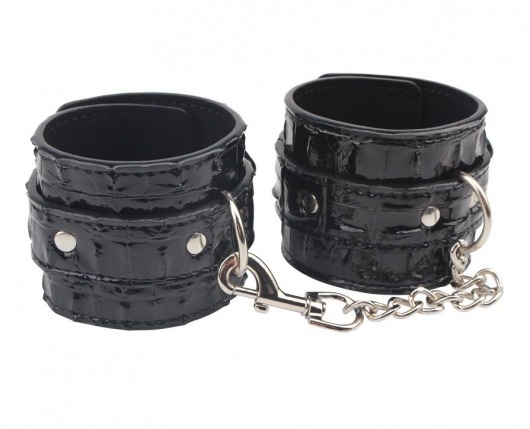 Черные наручники Surrender Wrist Restraints - Chisa - купить с доставкой в Рязани