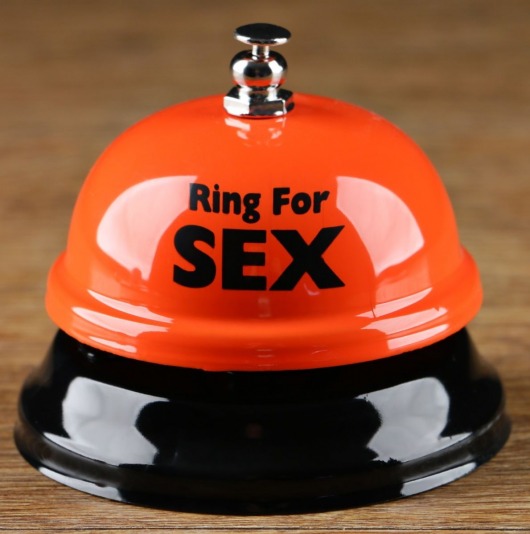Настольный звонок RING FOR SEX - Сима-Ленд - купить с доставкой в Рязани