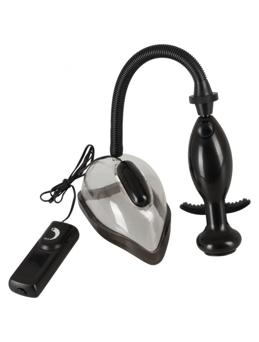 Вакуумная вибропомпа для половых губ Vibrating Vagina Sucker - Orion