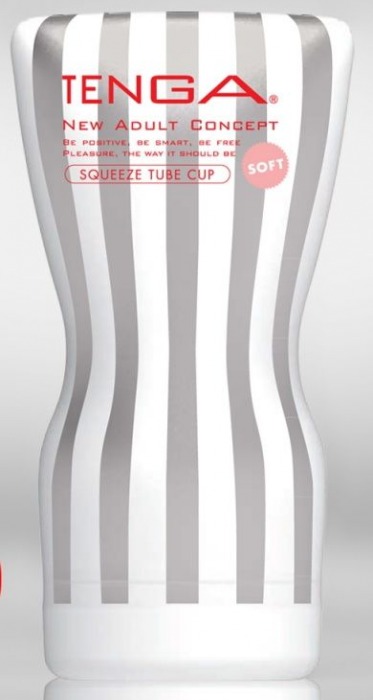 Мастурбатор TENGA Squeeze Tube Cup Soft - Tenga - в Рязани купить с доставкой