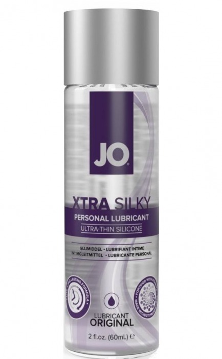 Лубрикант на силиконовой основе JO Xtra Silky - 60 мл. - System JO - купить с доставкой в Рязани